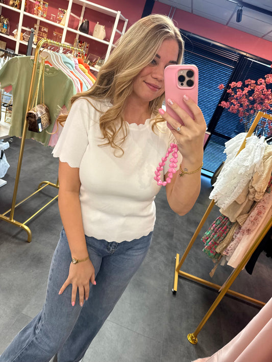 Bestseller Top By Clara - Wit