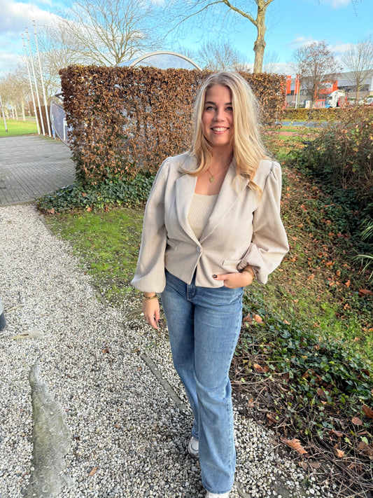 Blazer Sara beige