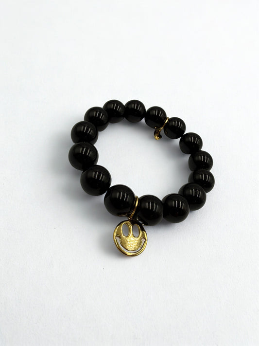 Be Dazzled Smiley armband