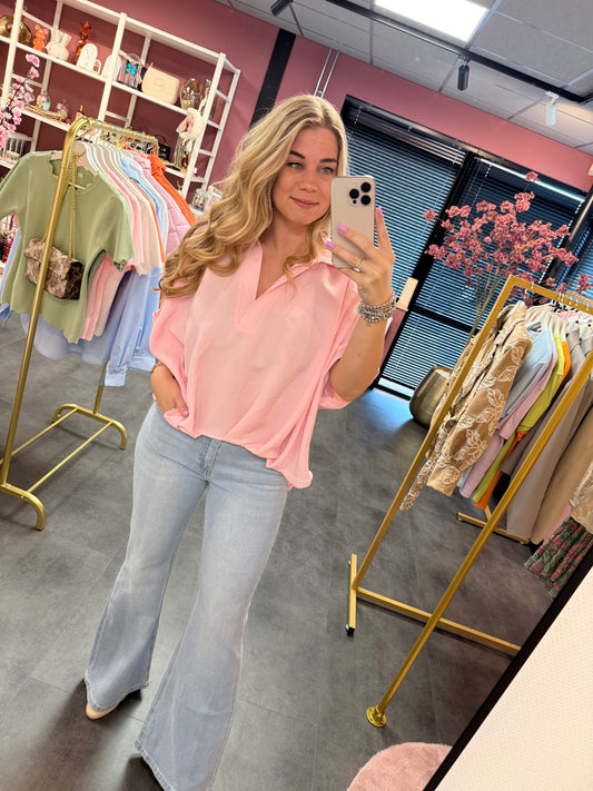 Ambika blouse roze