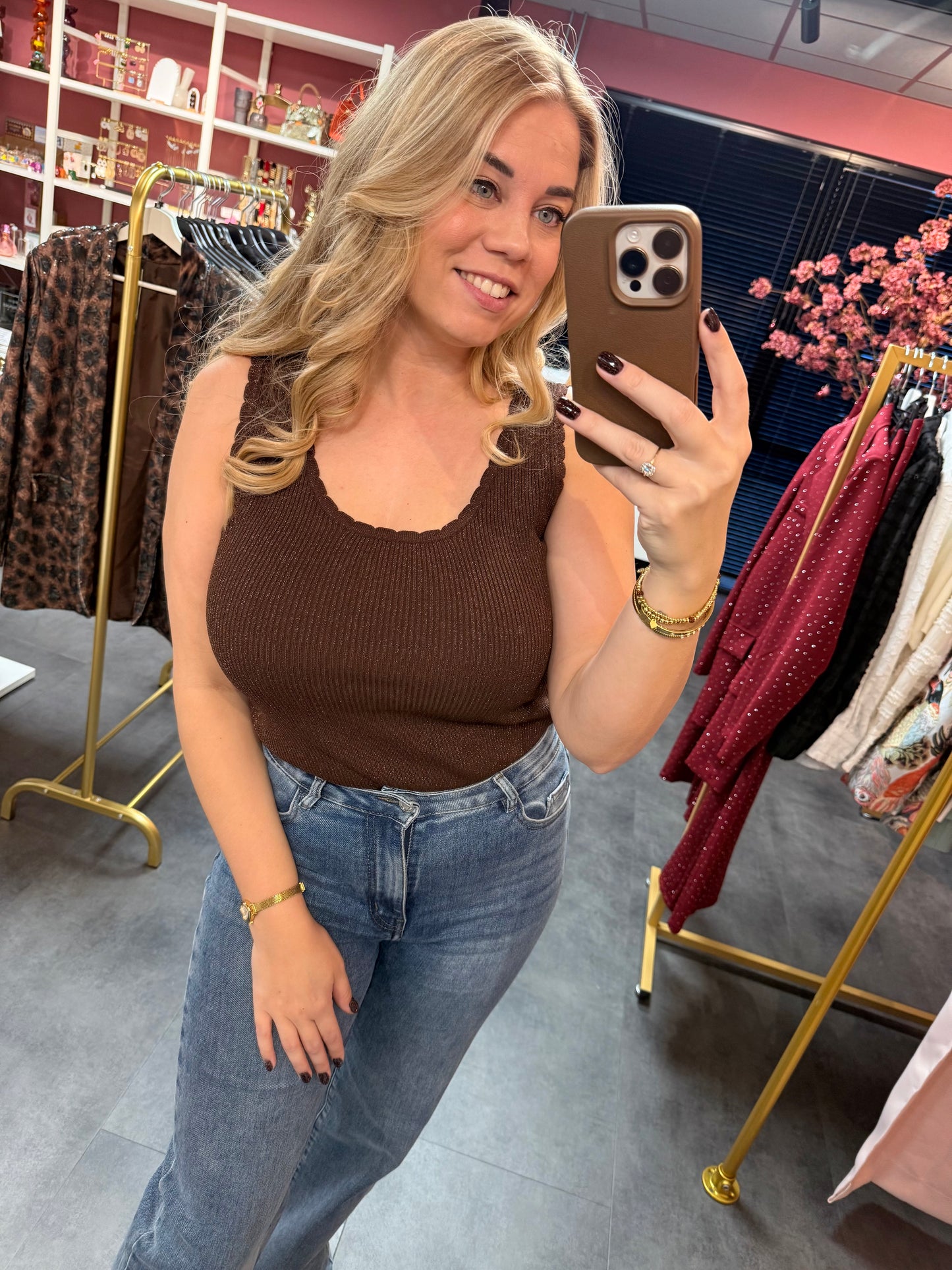 Glitter top By Clara Bruin