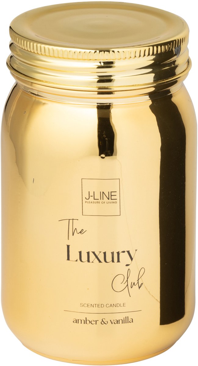 J-Line Geurkaars Metallic Goud
