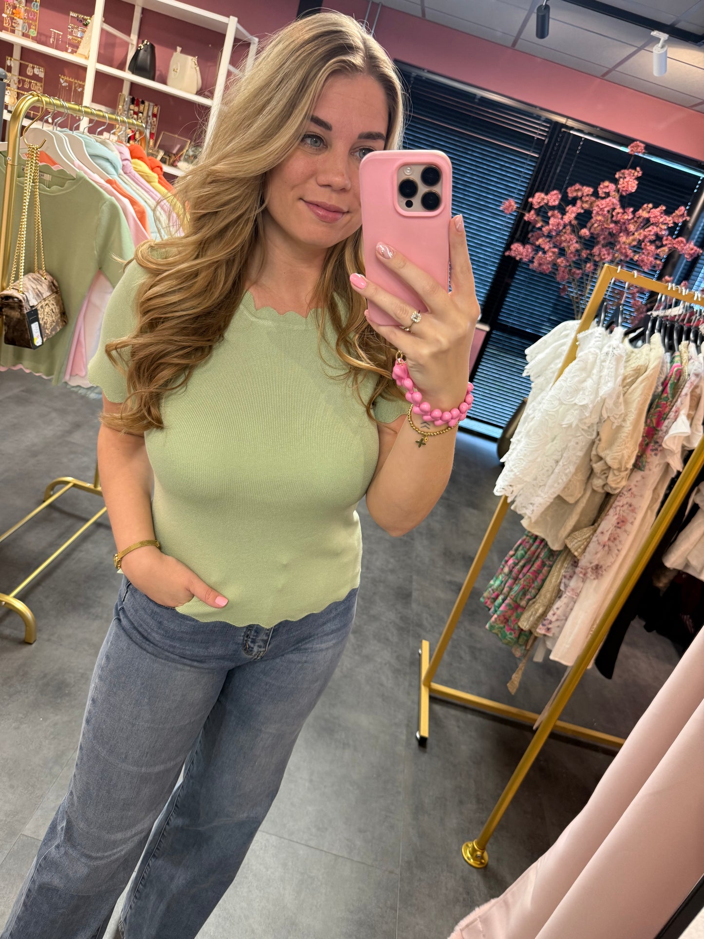 Bestseller Top By Clara - Groen