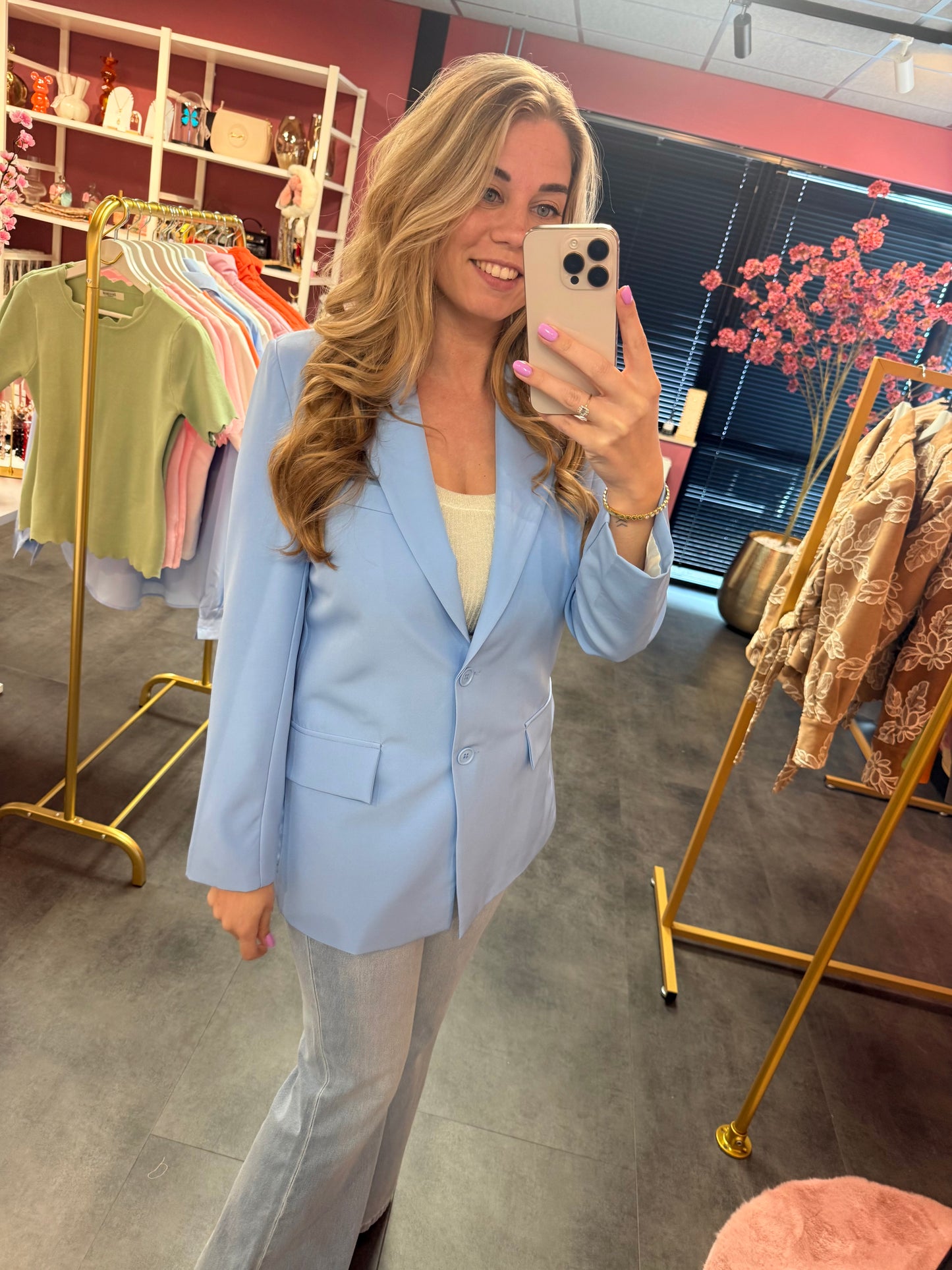 Blazer blauw