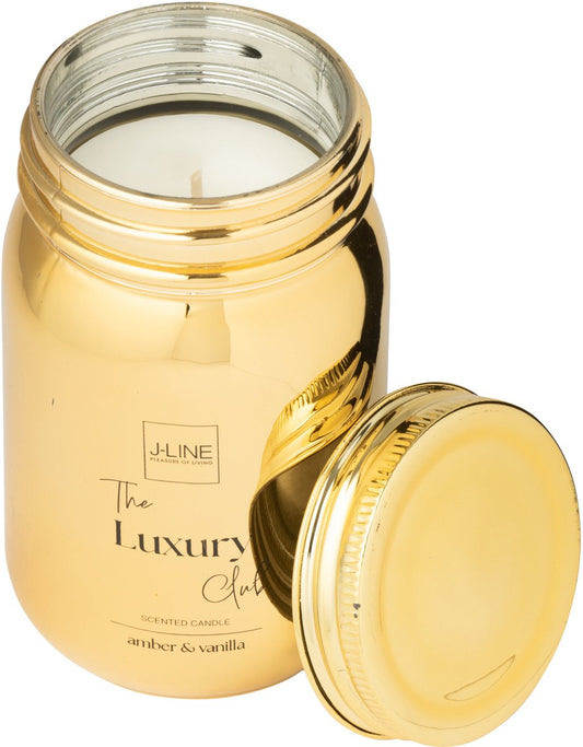J-Line Geurkaars Metallic Goud