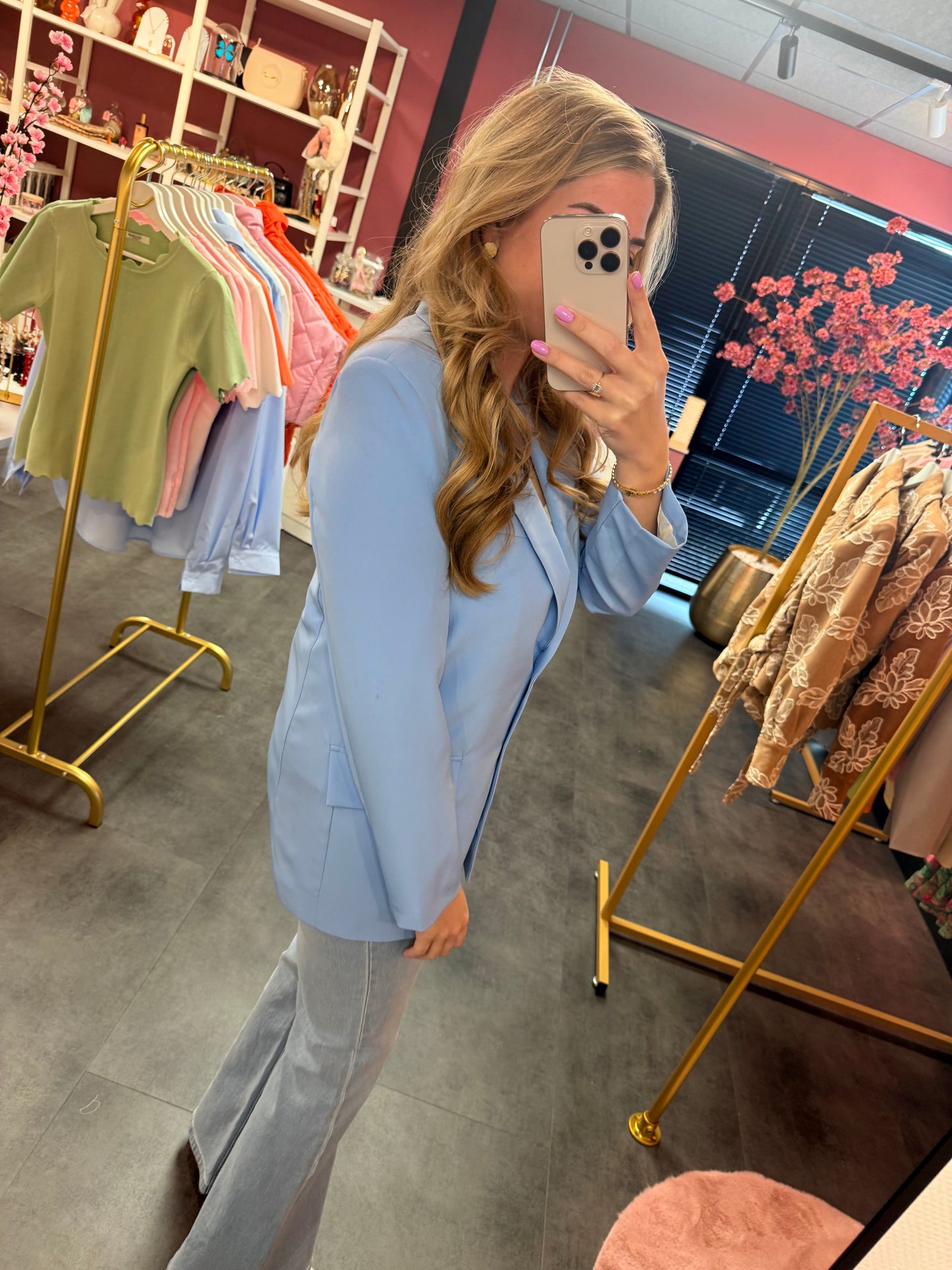 Blazer blauw