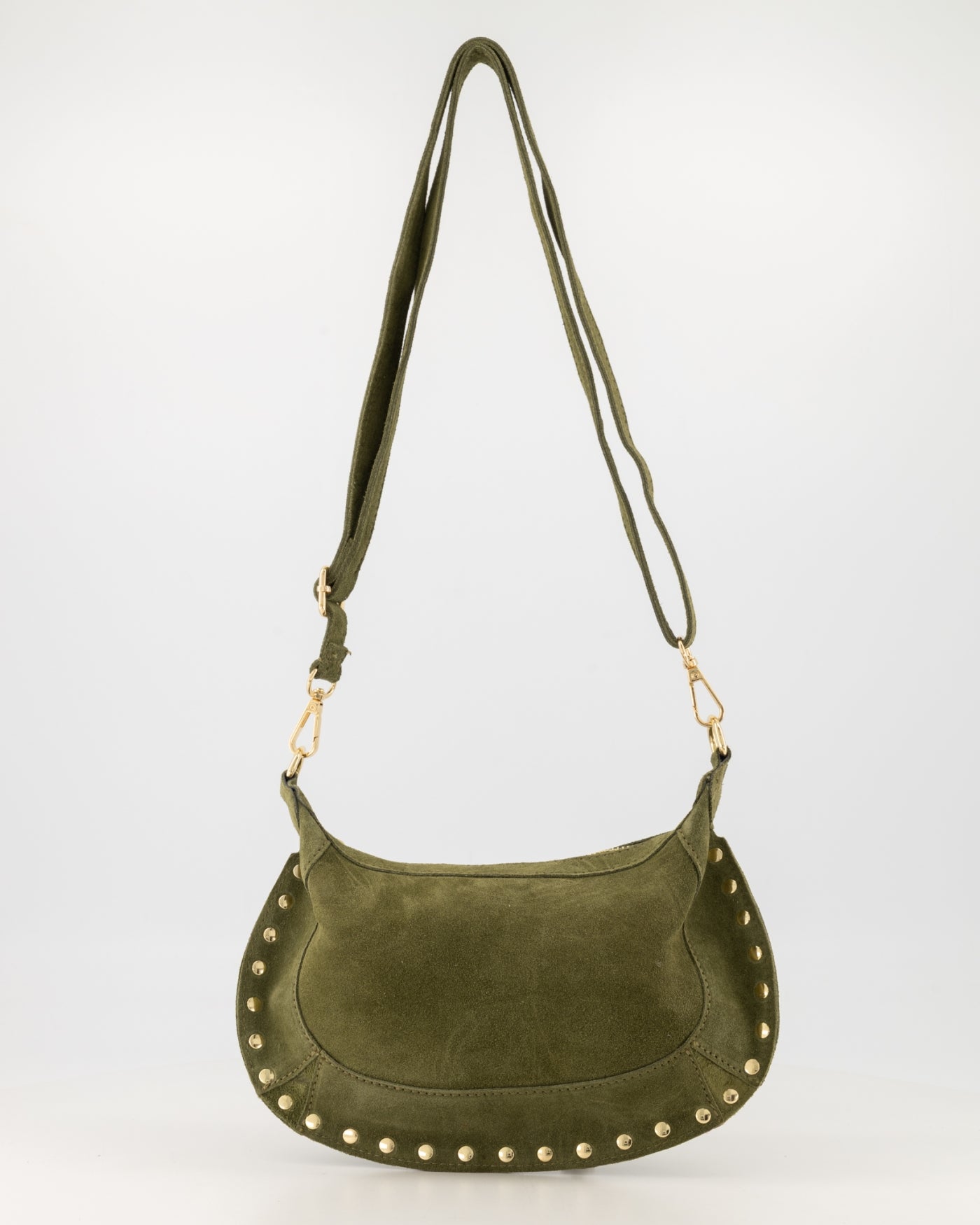 Dames tas Monica suede groen