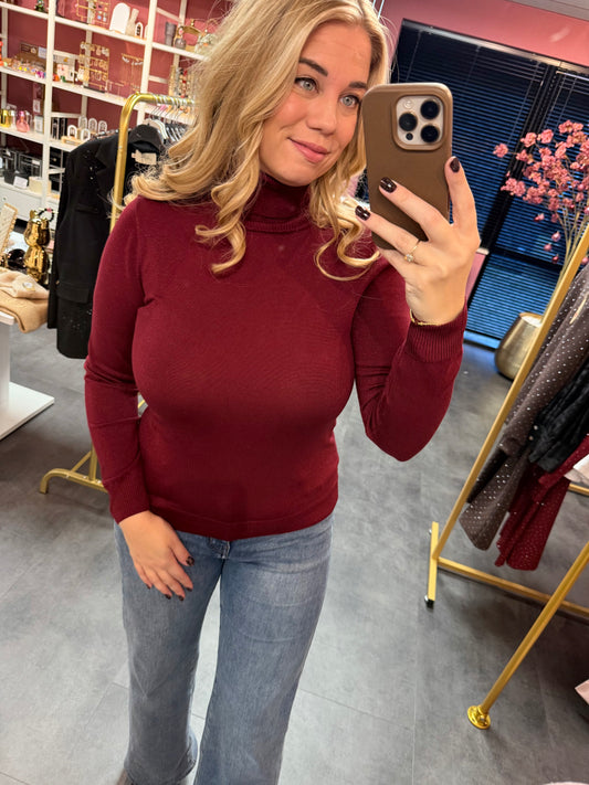 Coltrui Lurex bordeaux