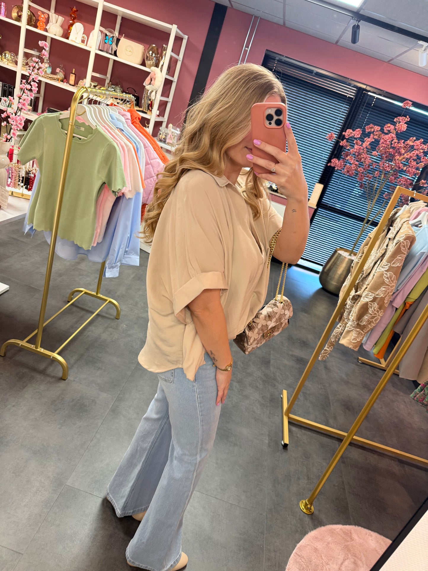 Ambika blouse beige