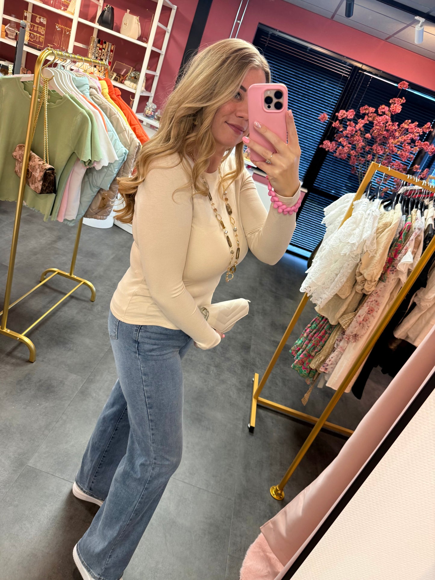 Basic top by Swan - beige