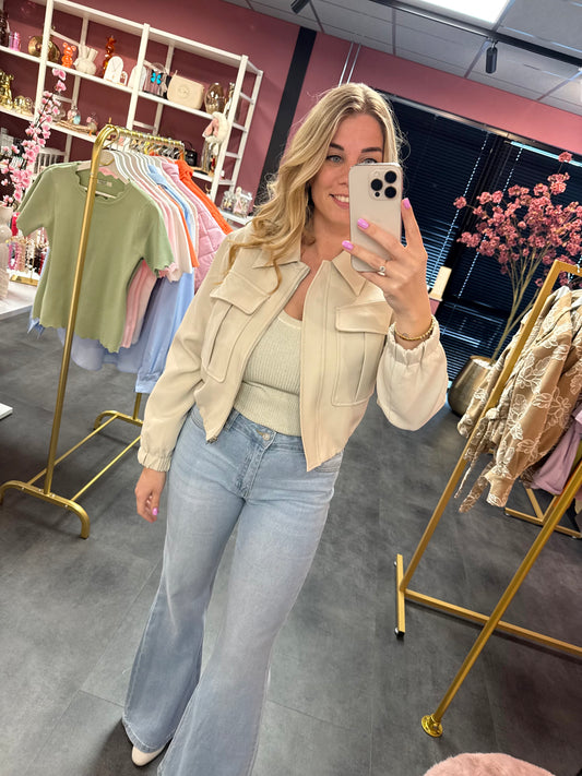 Beige jasje Jacky