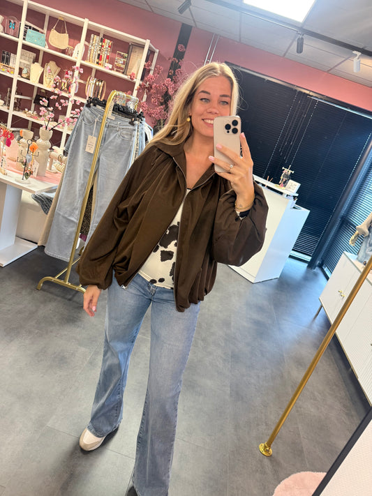 Ambika | jacket Maud bruin