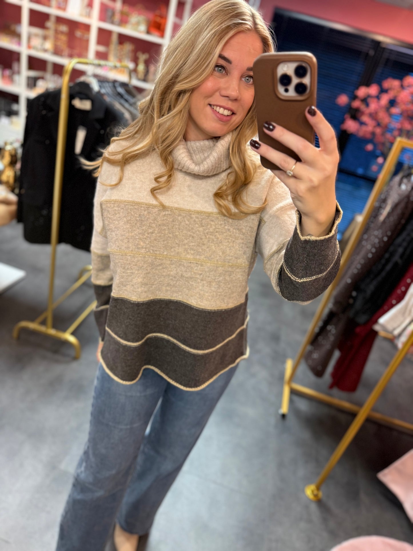 Trui Jetta donker bruin