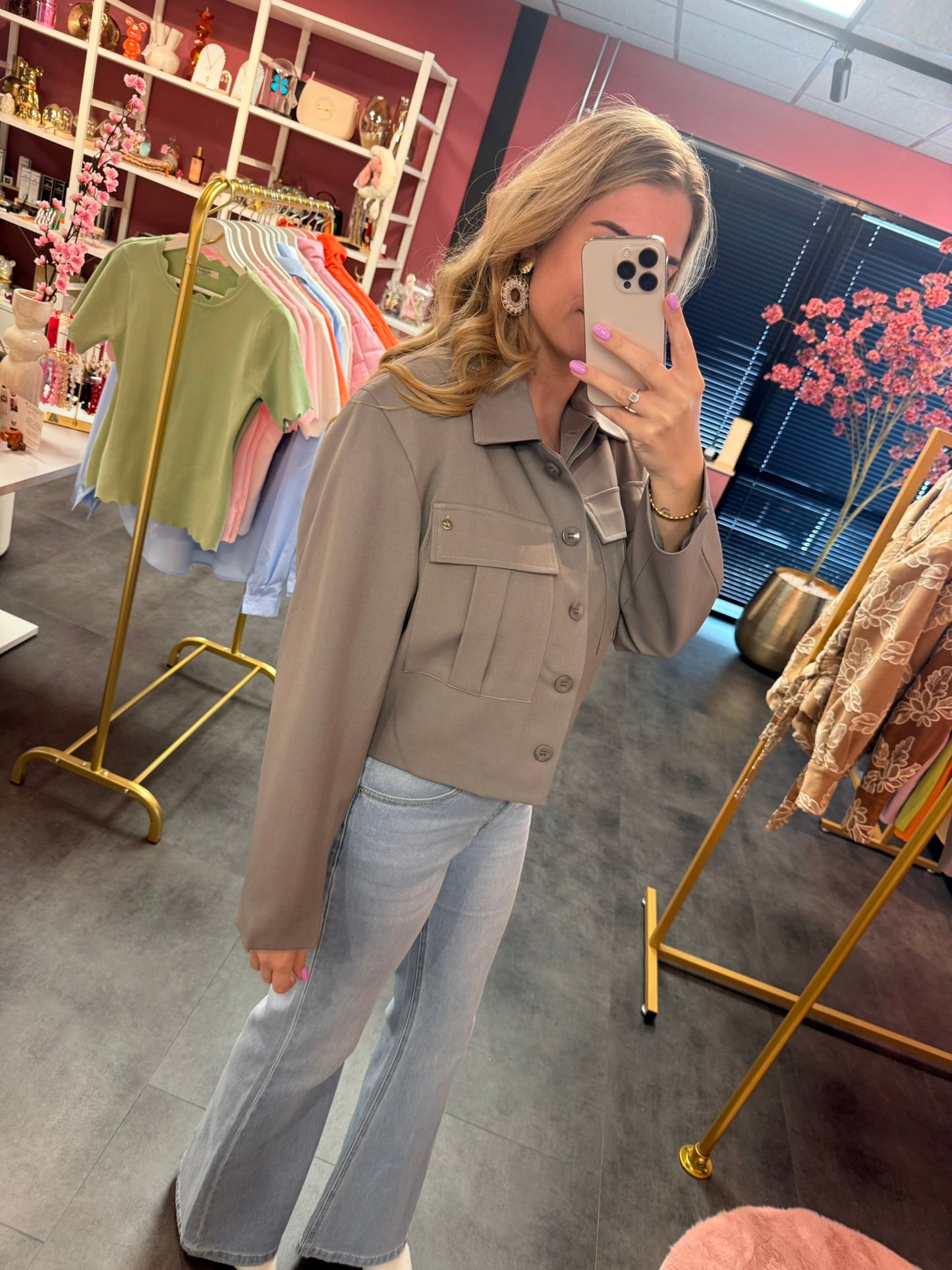 Ambika jacket Anouk grijs