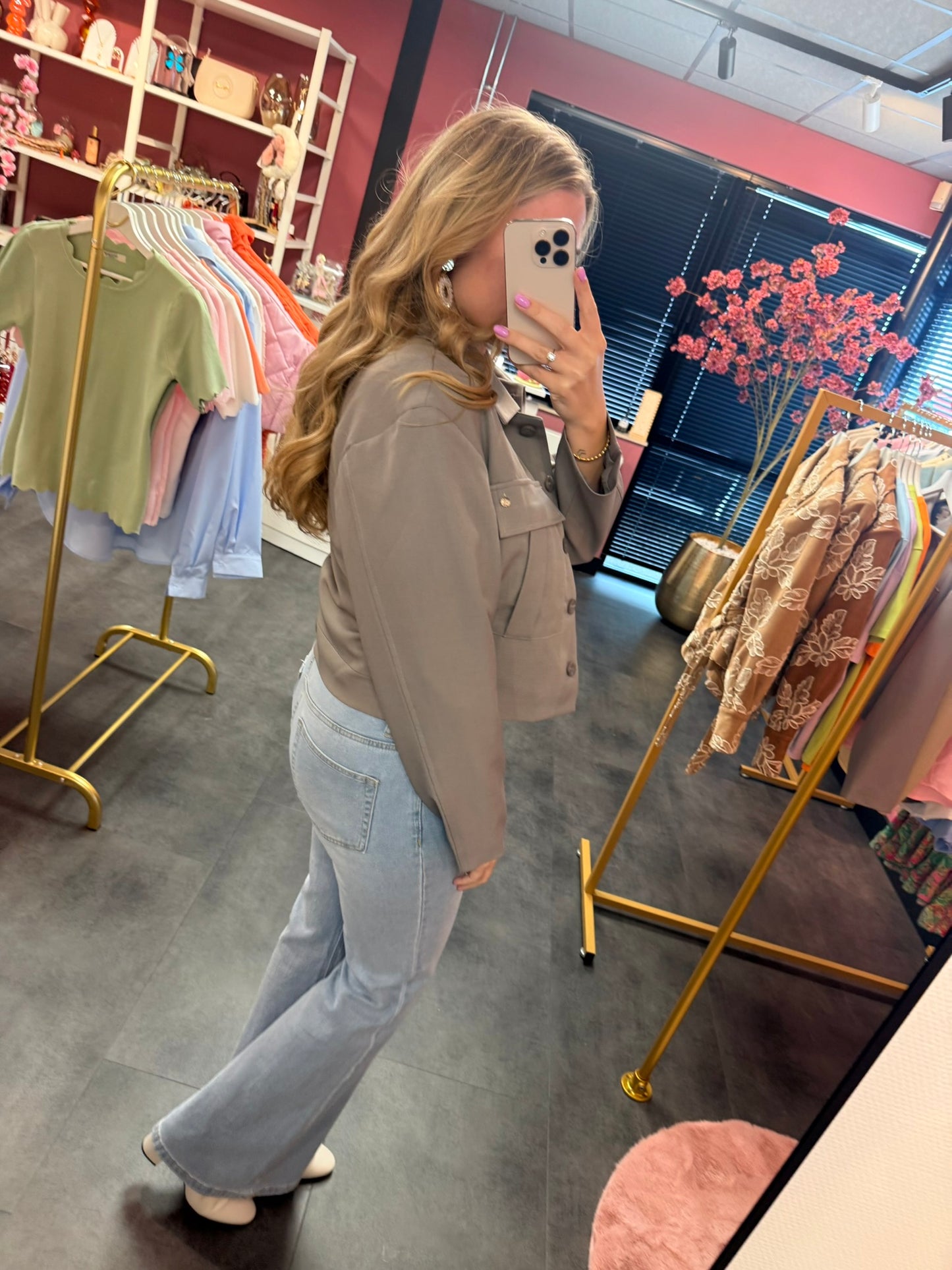 Ambika jacket Anouk grijs