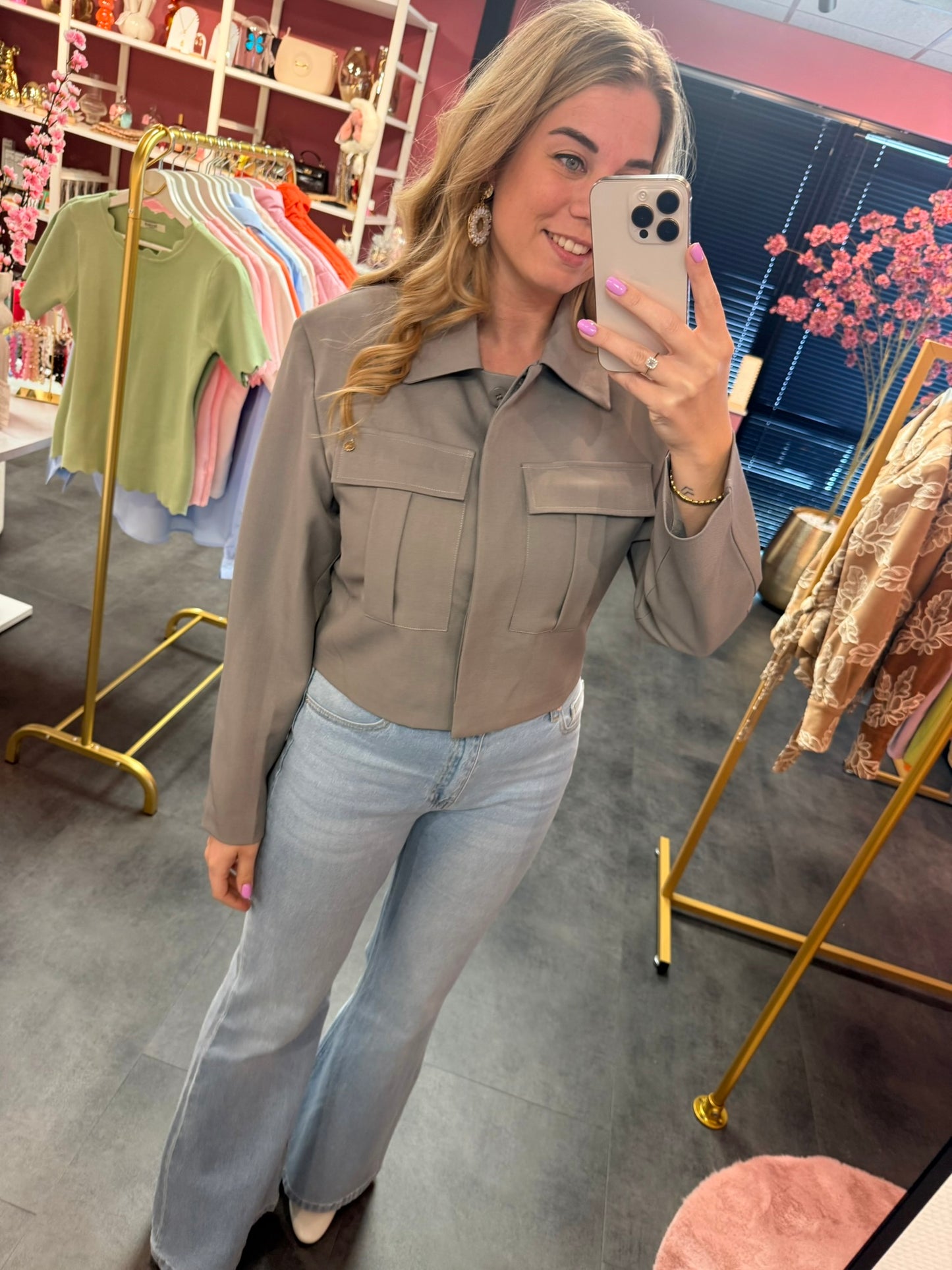 Ambika jacket Anouk grijs